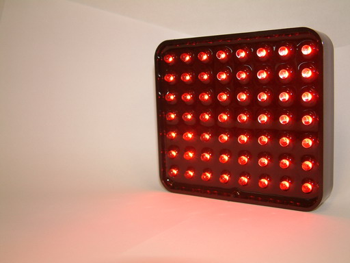 Ledlamp Rem/stoflicht LED 102×92 vierkant FIA goedgekeurd